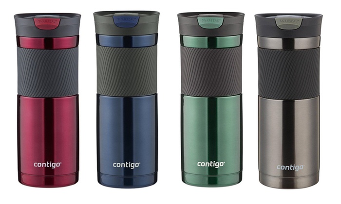 Contigo SnapSeal Byron Vacuum-Insulated Stainless Steel Travel Mug