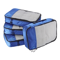 Amazon Basics 4 Piece Packing Travel Organizer Cubes Amazon Basics 4 Piece Packing Travel Organizer Cubes