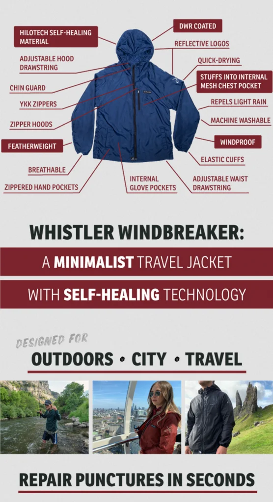 Whistler: The Self-Healing Windbreaker